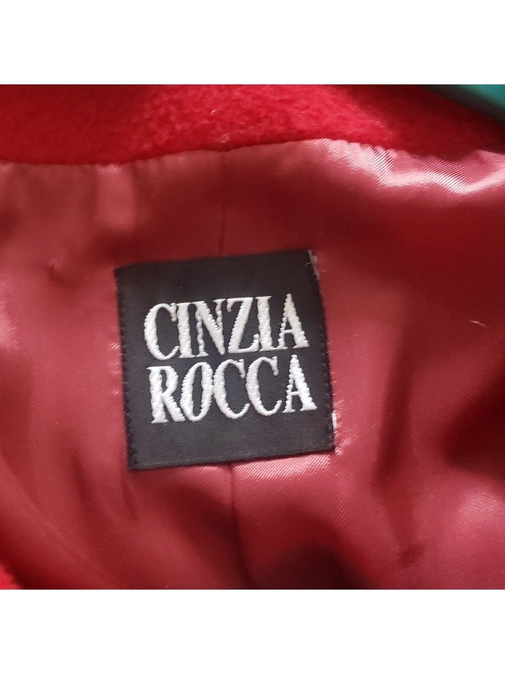 HP. Cinzia Rocca Fodera Bemberg Wool And Cashmere Coat - Picture 10 of 14